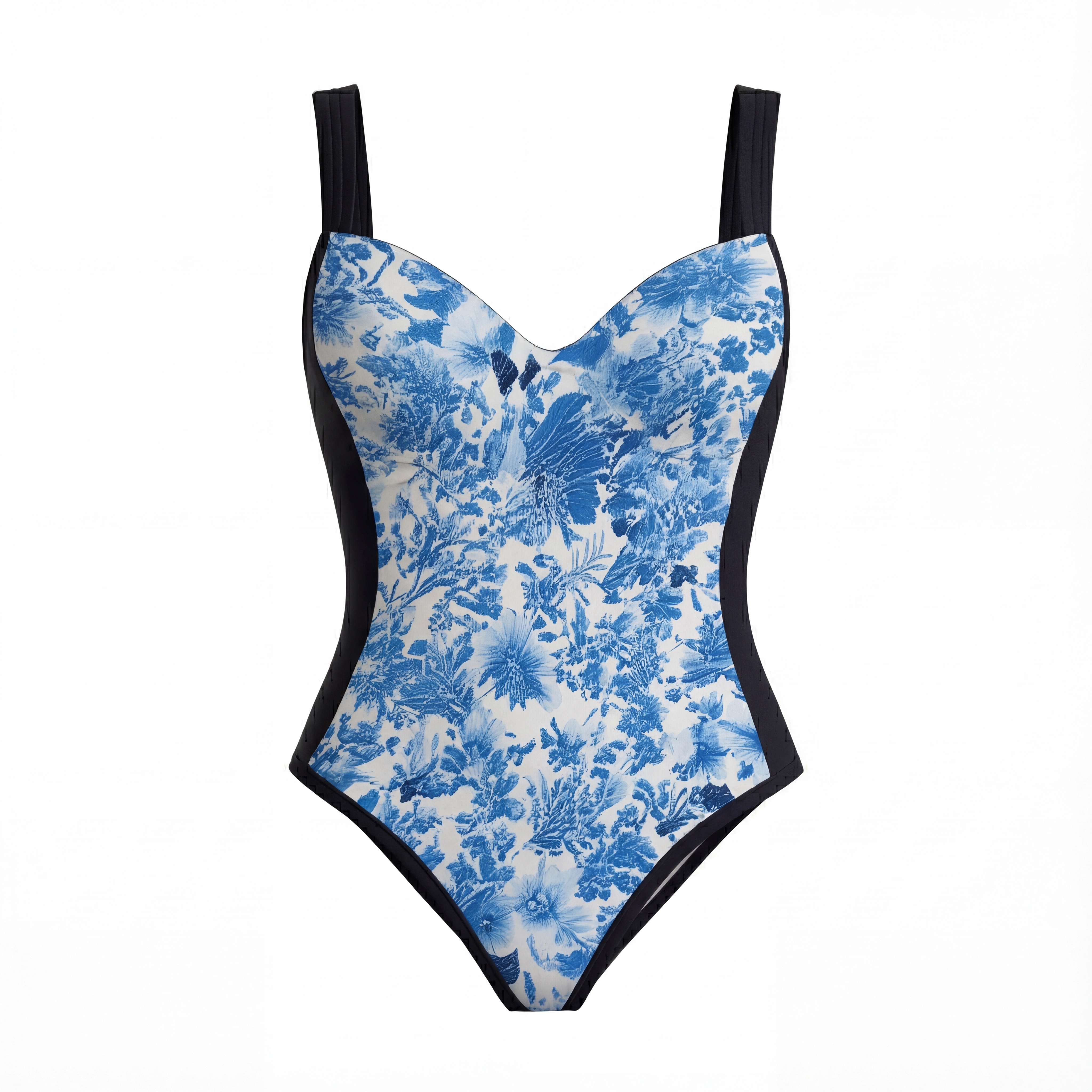 Blossom Print One-Piece Swimsuit